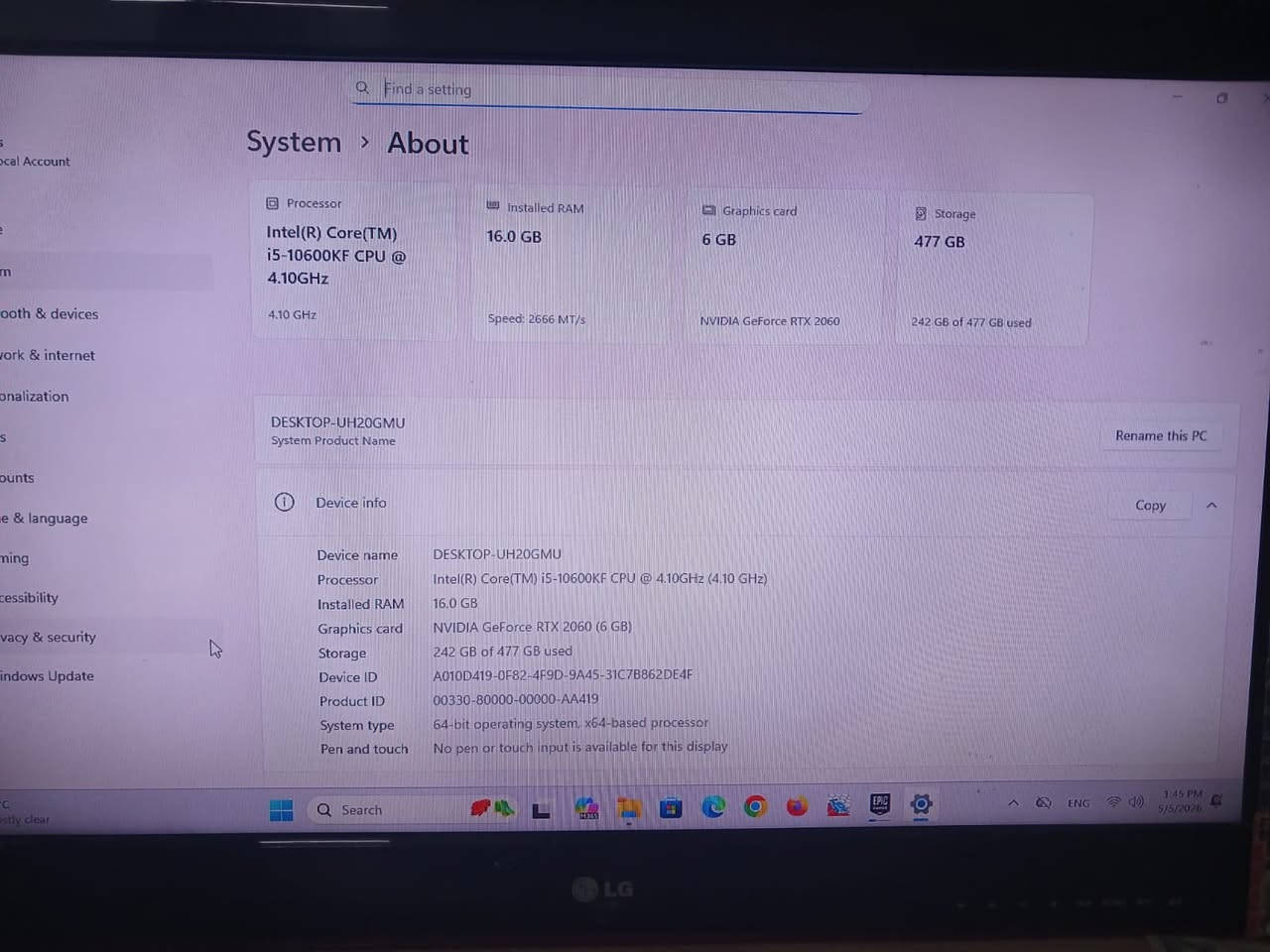 السعر 850الف الPcمستخدمه


**إذا كنت صاحب هذا الإعلان وتريد حذفه لأي سبب، رجاءا أرسل رسالة إلى الدعم الفني**