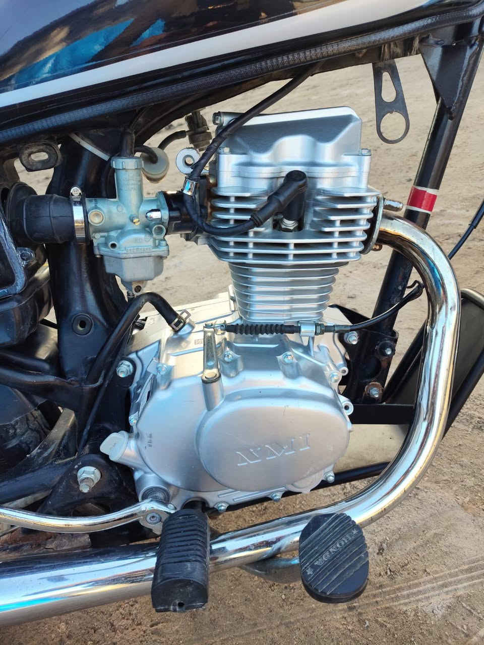 سلام عليكم دراجه شاصيه نامه   والغراض كله نامه والمكينه نامه شلامجة موديل 25 والغراض كله 25  #اوراق اصولي دراجه نصبته كدامك #السعر 800 وبيه مجال خاص متوفر رقم موبايلي ***********‬‏
