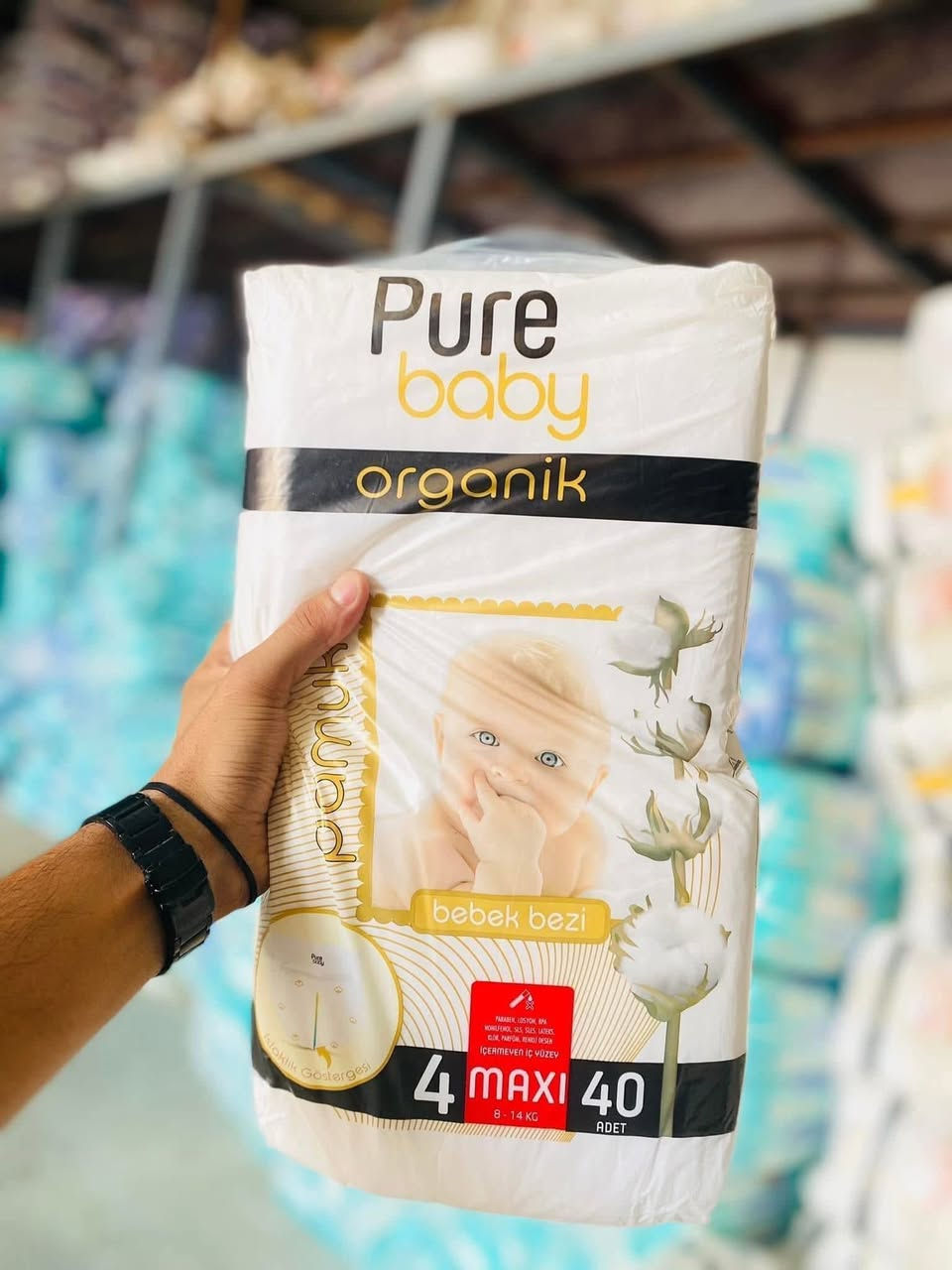 بسم الله وعلى بركة الله تم وصول وجبه من حفاظات 
 بكافة الاحجام6 /1/2/3/4/5  

1-حفاظات جامبو pure اقتصادية✅

2-حفاظات مرسي اقتصادية ✅✅

وبأسعار مناسبه لكافه الزبائن الكرام ✅

للتواصل معنا 📲📲

 على الارقام التاليه 

☎️***********

☎️***********
يتوفر خدمه توصيل🚛🚚🚛
