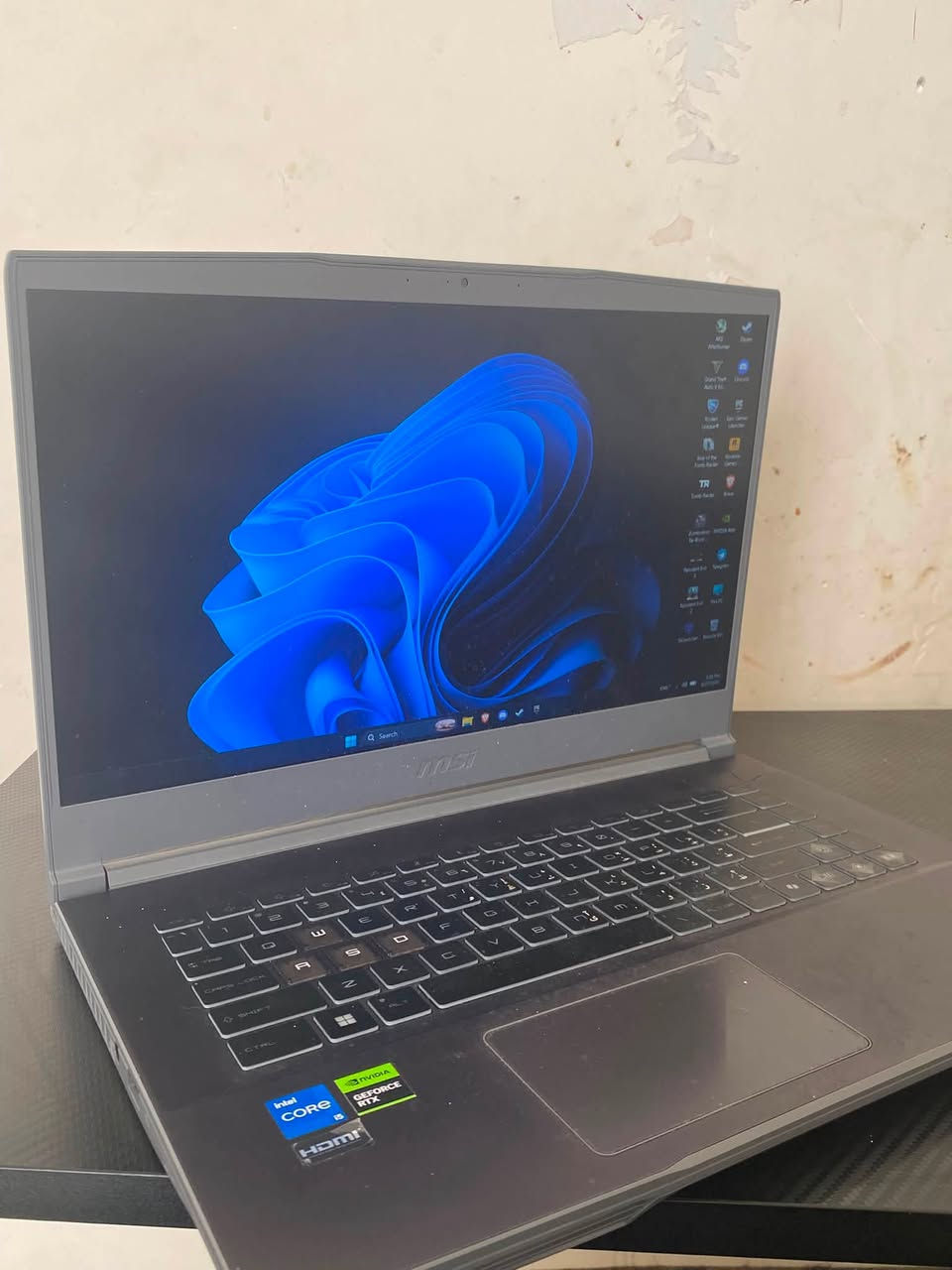 لابتوب msi كيمنك سعر ٧٢٠ بل كارتونة نظيف       رام ٨جيجا ويجي وياه واحد ٨جيجا هدية ddr4 3200 كرت شاشة rtx2050 vram4gb معالج انتل i5 g13 وبيه مدخل HDMI


**إذا كنت صاحب هذا الإعلان وتريد حذفه لأي سبب، رجاءا أرسل رسالة إلى الدعم الفني**