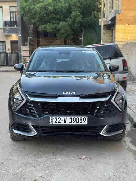 السلام عليكم كيا سبورتج 2023. 
لون رصاصي
رقم أربيل الجديد 

الشكل الجديد حجم الكبير لارج محرك 2500 
حادث جاملغ  واحد صبغ فقط 
بدون دواخل سياره جديده 
المواصفات

دشبول متغير الالوان الكتروني

تحكم ستيرن جهتين

كامرة دوارة 

شاشة كبيرة ايباد 

عداد دجتل

اوتو ستوب

تبريد قطعتين 

مثبت سرعة

وضعيات قيادة 

رادار

لد نهاري

تحديد مسار

هند بريك بصمة

اوتو هولد

مانع انزلاق
هيتر كشن 

مكان السيارة بغداد زيونه 
للتواصل ***********

السعر 187$$$ بغداد
