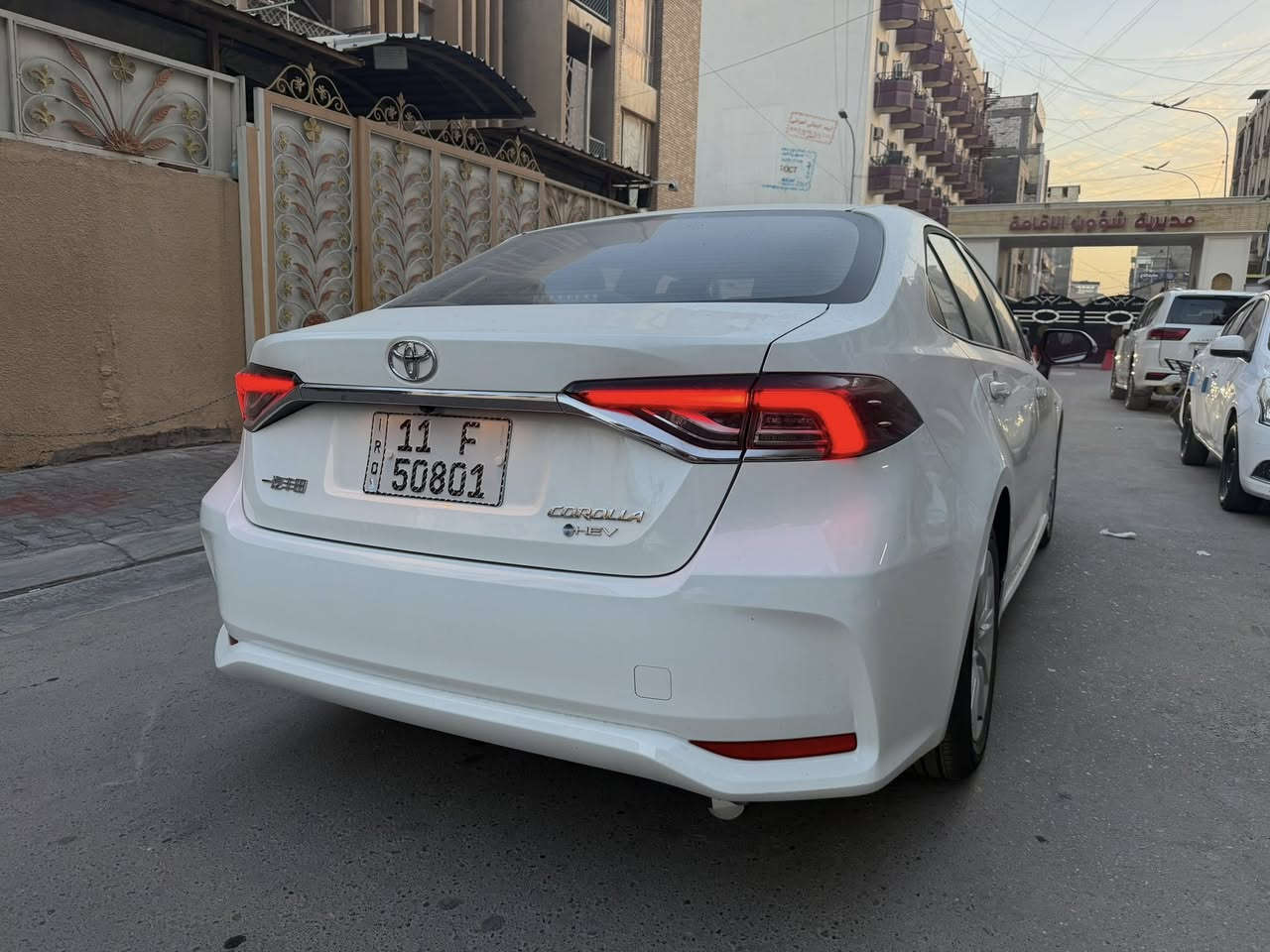 🚘 تويوتا كورولا هايبرد 2025 HEV🔋
🔥 سيارة الاعتمادية والاقتصاد بموديل 2025 🔥

⚙️ المحرك:

صفر زيرو السياره 

بغداد بسمي 

1.8 لتر بنزين + محرك كهربائي (هايبرد)

قوة إجمالية تقريباً 121 حصان

ناقل حركة أوتوماتيك E-CVT

دفع أمامي

✨ أبرز المواصفات:

✔️ شاشة وسطية كبيرة

✔️ عدادات ديجيتال

✔️ تشغيل بصمة + دخول ذكي

✔️ كاميرا خلفية

✔️ مثبت سرعة

✔️ رادار

✔️ إنارة LED أمامية وخلفية

✔️ ويل كب ألمنيوم رياضي

🛡️ أنظمة أمان:

وسائد هوائية محيطية

ABS + EBD

نظام مانع انزلاق

السعر خاص 

الاستفسار 

***********

***********
