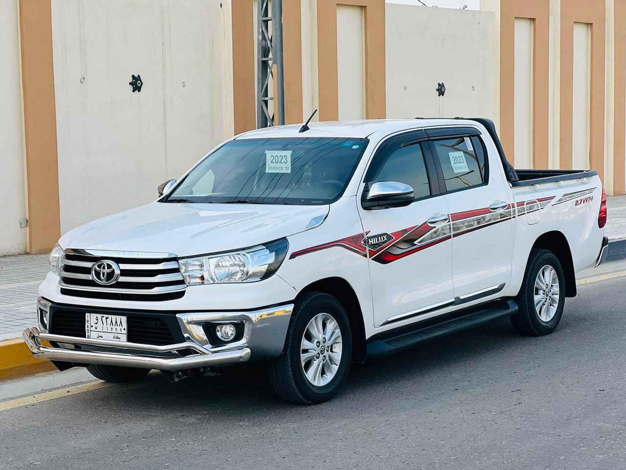 السلام عليكم   للبيع تويوتا. 2023.  ساز باب اول.   فول مواصفات.   محرك كير مقفولات  سياره جاهزه            كوشينات تدفيه وتبريد.  سياره جديده.   مقفوله كفاله عامه  رقم بغداد.   تحويل مباشر.  سعر 275  👉 وبيها مجال للطيبين. مكان السياره فلوجه حي العسكري. رقم الهاتف ***********
