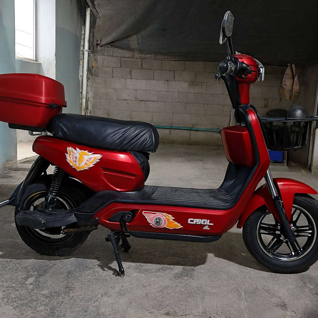 دراجه شحن للبيع استعمال قليل
ملف 1200واط. 
4 سرع شلعه
بطاريات عدد5
شاحن الاصلي 
صويج بصمه عدد 2
جنطه خلفية بلاديه وياها بس اني خال مال دليفري. 
سرعة 60كم بالساعه. 

الشحنه الوحده تمشيك 4ايام، 
رايدها 500 وبيها مجال للشراي 
اسكن الغراف ***********
