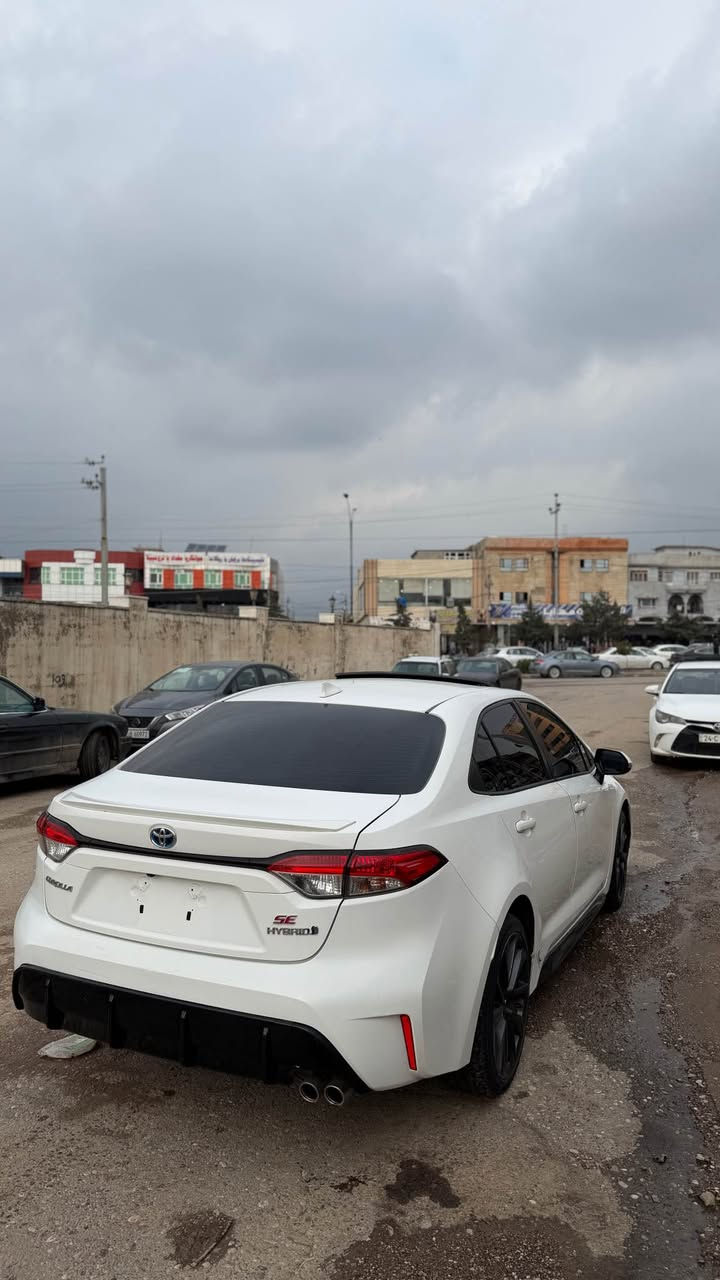 سلام عليكم 
للبيع فقط 
كرولا Se
Hybrid 
فول مواصفات بصمه +فتحه
امريكي 
موديل2023
ضرر// حادثها فقط بنيد مصبوخ 
 وعندك باب وجملغ كلير امرييكي 
مابي دواخل 
سعر143
كاتي يترقم دهًوك
عنوان عقره معرض زينه
*********** اكر, نينوى
