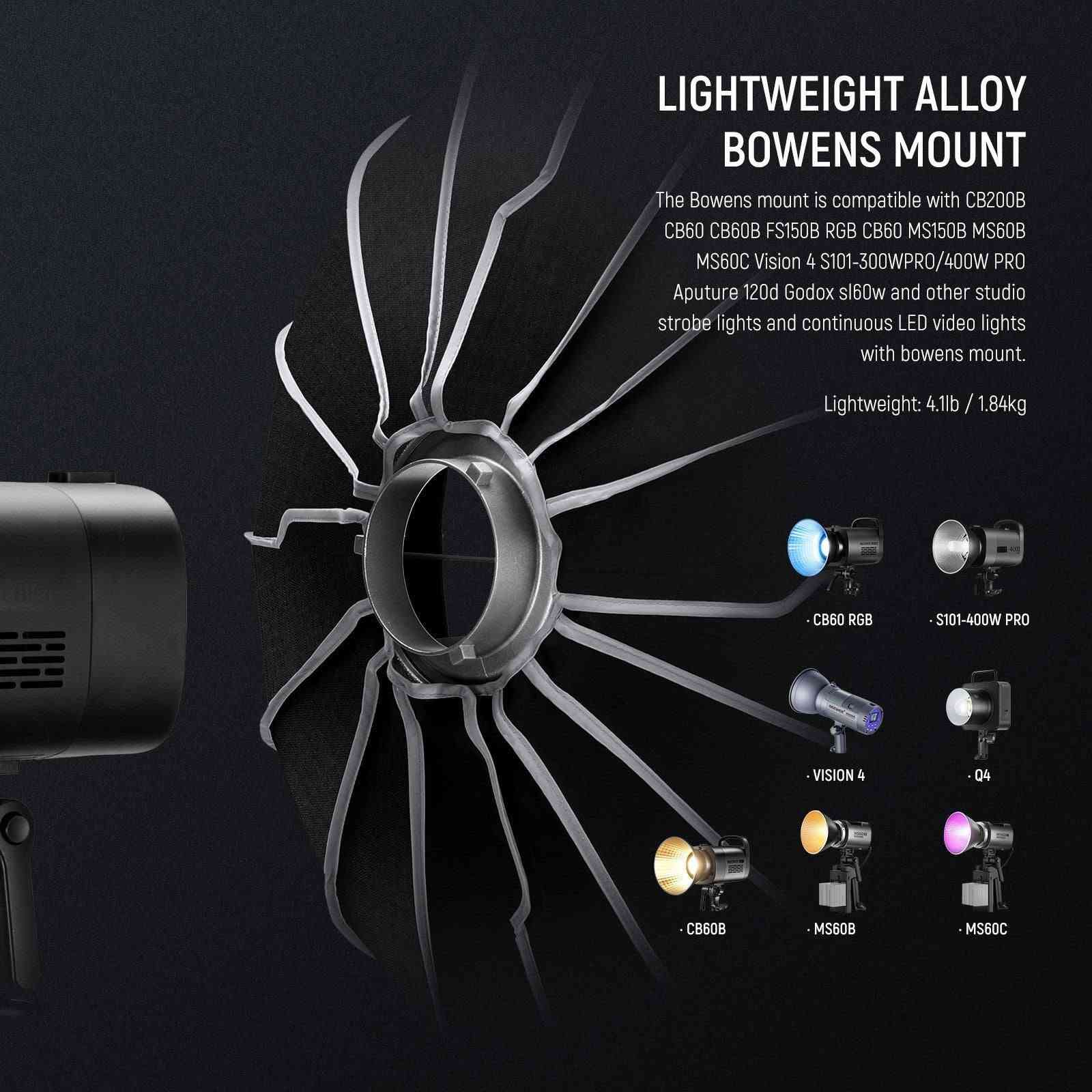 سوفت ماركة كلش مرتبة متوفر حجمين NEEWER NS65U/NS85U Hexadecagon Parabolic Softbox


**إذا كنت صاحب هذا الإعلان وتريد حذفه لأي سبب، رجاءا أرسل رسالة إلى الدعم الفني**