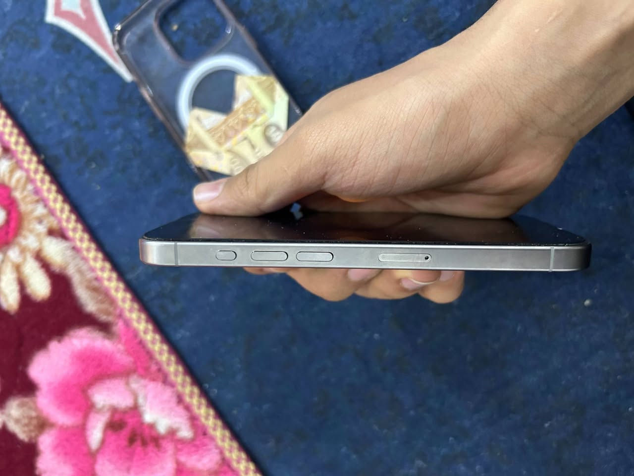 � للبيع: iPhone 15 Pro (صغير)
جهاز مستخدم بحالة نظيفة جداً ✨

🔋 صحة البطارية: 89%

📦 الجهاز محافظ عليه وما بيه مشاكل

📸 الأداء ممتاز والكاميرا جداً قوية

💰 السعر: (850)وبي مجال

📍 الموقع: (نجف حي الميلاد)

بدون ملحقات

للتواصل على الخاص


**إذا كنت صاحب هذا الإعلان وتريد حذفه لأي سبب، رجاءا أرسل رسالة إلى الدعم الفني**