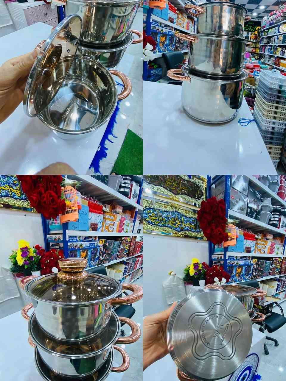 كدوره كرانيت مختلفه وهواي نوعيات ثانيه متوفرة
✨ قصر المواد المنزلية ✨
يسرّنا أن نعلن عن افتتاح قصر المواد المنزلية
وجهتكم الجديدة لكل ما يحتاجه البيت من مواد منزلية مميزة
جودة عالية ✦ أسعار مناسبة ✦ تعامل يرضيكم
نورتونا وتشرفونا بزيارتكم 🤍🏠
العنوان
الديوانيه/المهناويه/مجاور اسواق الكفيل

توصيل متوفر كافه محافظات العراق

‭0788 106 6872‬
