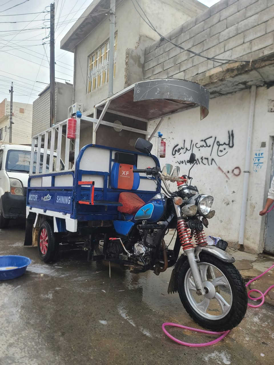 السلام عليكم 
سوته للبيع 
موديل ٢٠١٨
ستوته نضيفه 
محرك شرط 
طخم تايرات جدد
ويل كب جديد 
وايرمنيه 
كلها شرط 
كامله
والله مال بيت كلشي ما ناقصها 
وكبل للشغل جاهزه 
رقم المبايل ***********
عنوان موصل أيسر حي الكرامه 
السعر خاص
