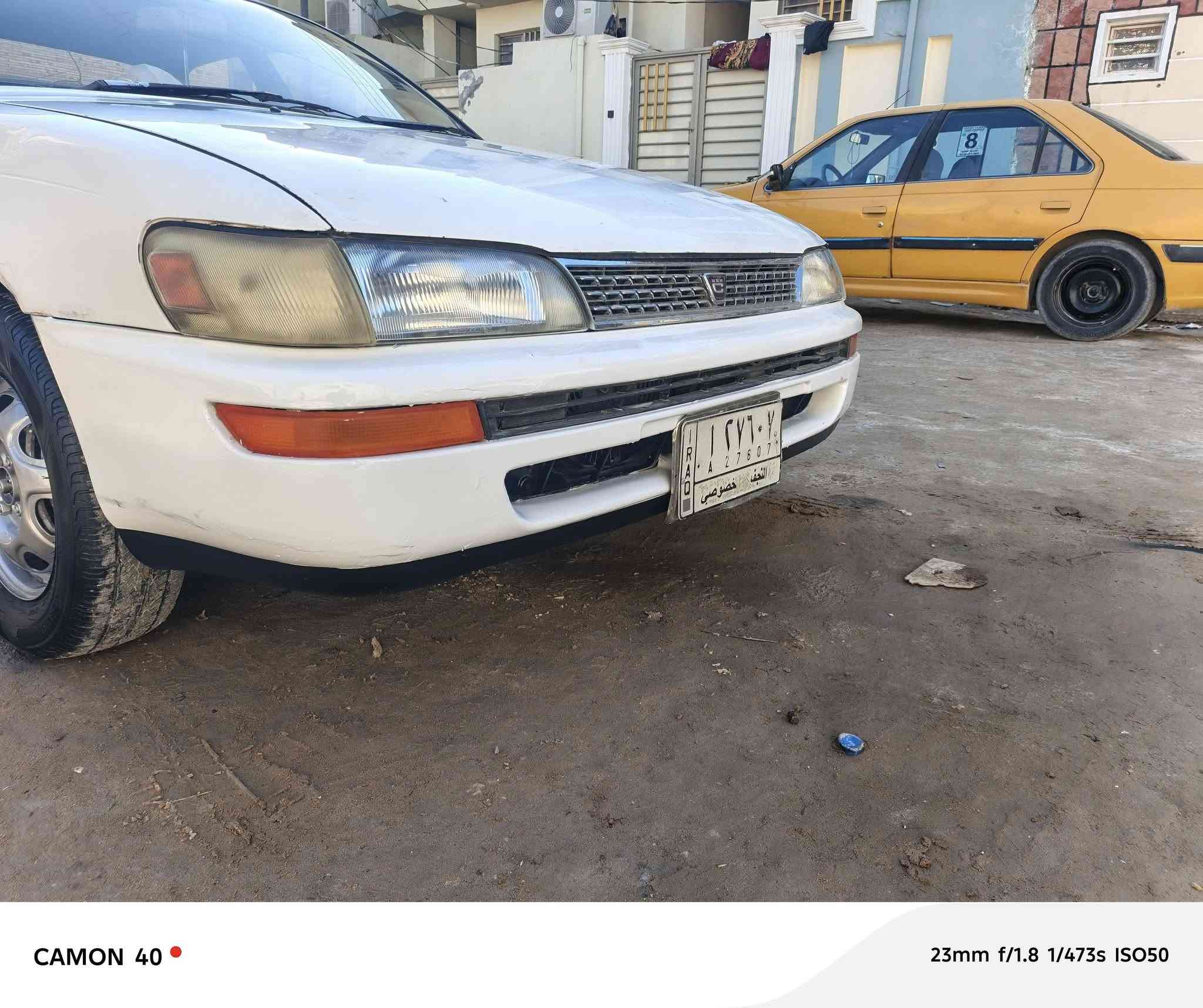 السلام عليكم كورلا موديل 93 رقم نجف مكفوله من الكص والنقل الجثه  سياره كفاله حته من لصبغ فقط بارد شبر بس سياره جاهزه من كلشي ابد ما متعوبه  السعر 55 وبيه مجال مكاني نجف ***********
