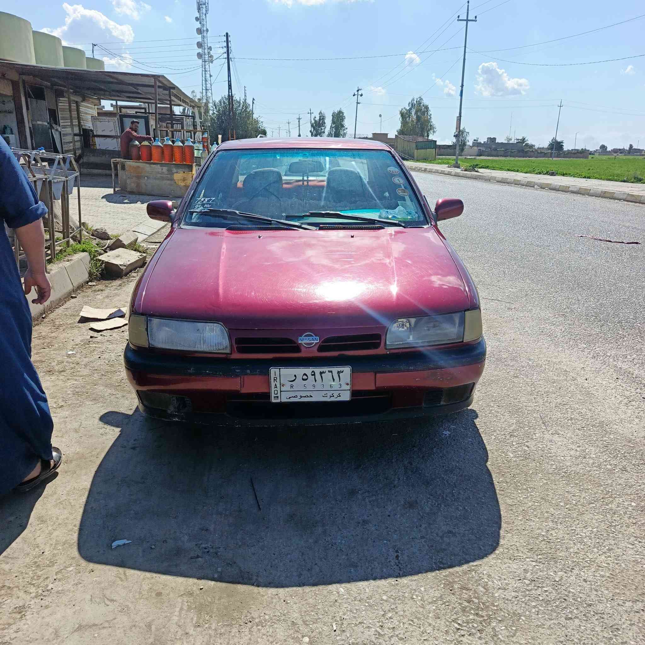 السلام وعليكم نيسان برايمر كير محرك شرط تخم تاير صدر بطاريه جديد تبريد شغال ثلج مشروع وطني كابون بنزين بيها صبغ جماليه فقط السعر ٤٥وبي مجال العنوان كركوك ناحيه يايجي ***********
