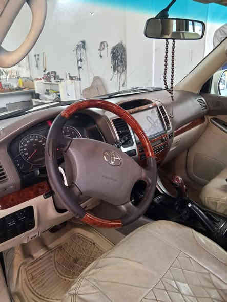 برادو للبيع موديل 2009 بدون صبغ محرك 4سلندر عليها منظومه غازي ايطالي كير محرك تبريد كلها  بشرط فحص هزه جديد سنويه جديده شرط تحويل السعر 150ورقه مجال ***********
