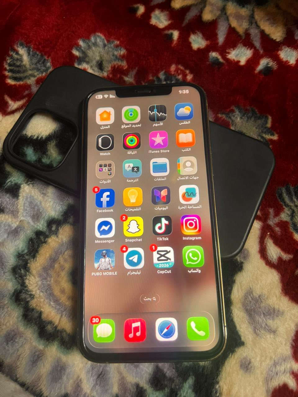 السلام عليكم 

ايفون 12 برو ماكس 
بطارية72
ذاكرة256
نضافة 99‎%‎
مبدل شاشة فقط 
السعر 375
ويرهم مراوس بأيفون فقط  

***********
