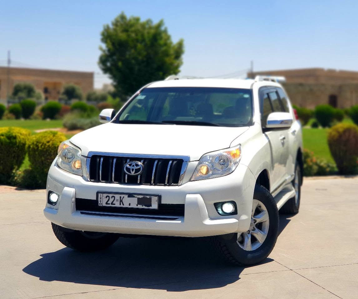 TOYOTA PRADO 
مودیل 2010
مواصفات TXL 
المسافة المقطوعة 190 KM
محرک 4 سلندر
فقط بیها جاملغ صبغ و  ۲ مکان تعدیل بارد
بدون دواخل بدون ایرباگ
داخل بیجي مواصفات خلیجي
کامیرا و شاشە ایباد
ثلاجة
السعر 187 ورقە و مجال قلیل
کیر + محرک + تبرید + تحویل بشرط
رقم + سنویە + هزە کلها جدید
ملاحظة : فقط قبخ محرك مفتوح
*********** موجود واتساپ ـ ڤایبر أربيل, العراق
