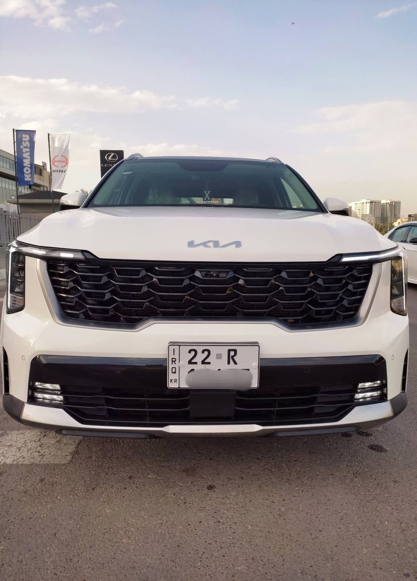 سورنتو 2025 ضمان شركة نم  رقم اربيل دولي بعدة عل وضع شركة بل نايلون
ماشيه 7 الاف زيروو زيرووو

المواصفات فوووووووول

دوسات وكالة

شاشة متصلة 

كشنات جلد 

تدفئة .. تبريد ..كشنات 

داتو شو
 
صندوك كهرباء

ويل 20 ابل 🌟 

بنروما

4 كامرات

بصمه تشغيل عن بعيد 

بردات جانبيه

كير ماوس اوتو هولد سايد بريك دكمه

محرك 3.500 … 6سلندر 

شاشه كامره نفكيشن خرائط 

الباب خلفي كهرباء 

زينون 

حساس امامي خلفي 

كشنات امامي كهرباء

*********** الاستفسار عل رقم

 عنوان( بغداد السيديه)
