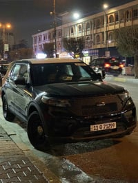 Ford Explorers Police 2023 V6 اكسبلورر بوليسي هايبرد حادث السياره بارد...