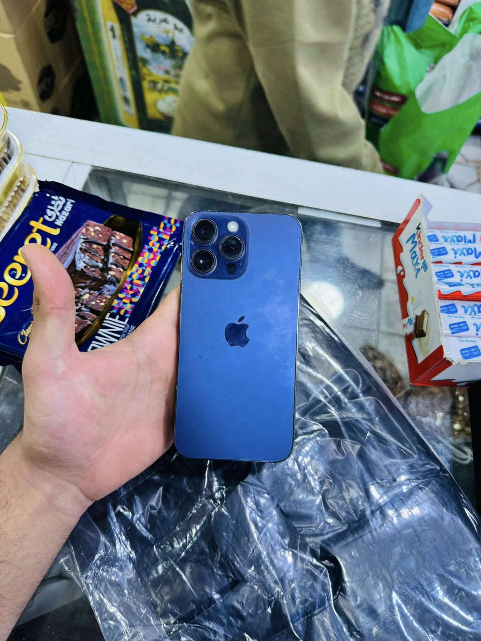 ايفون 14 برو ماكس 
طاح ونكسرت شاشتة 
السعر 400 الف


**إذا كنت صاحب هذا الإعلان وتريد حذفه لأي سبب، رجاءا أرسل رسالة إلى الدعم الفني**