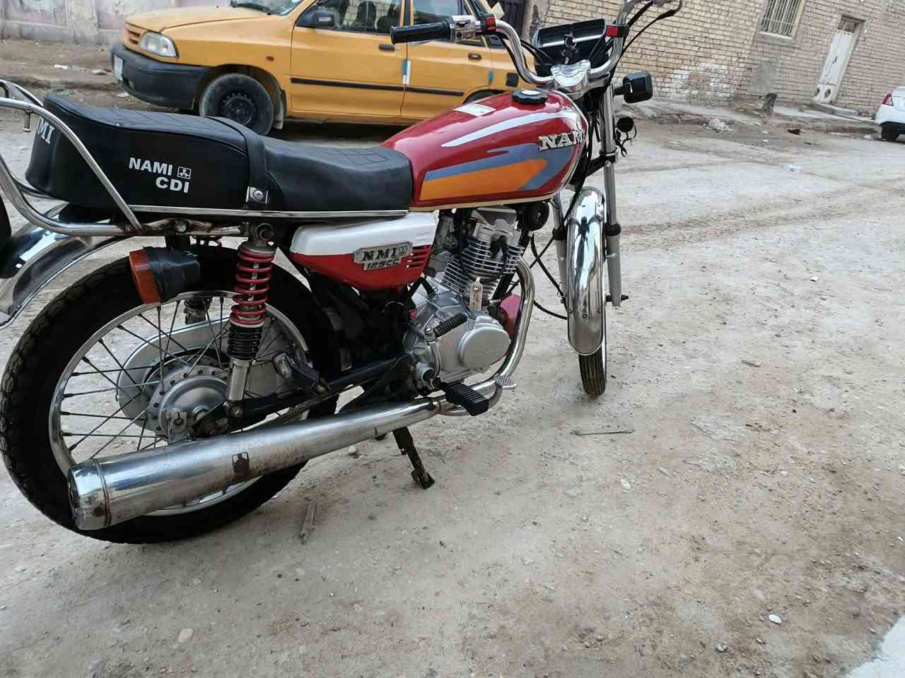 سلام عليكم :
 نامه شلامجه اصلي  مديل 2022 اوراق اصولي مابيهن اي نقص دراجه كلش نضيفه مال جناي شوفت عينكم  سعر وباقي تفاصيل بالخاص او التواصل على الرقم
***********
