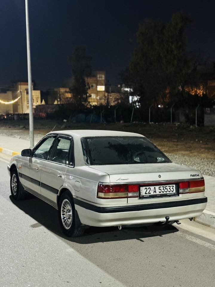 مازدا 626 مۆدیل 1991
گێر تۆماتیك مەکینە 8و بەغ
عامە بۆ جوانی
تەنها ڕیباتەکەی پشتی گۆڕاوە
لە ئەوروپا
تەبرید سارد گەرم
گێڕ و مەکینە بەشەرت
هەزەی مانگی 7 بەسەردەچێ
سەنەوی تاکو 2030 نوێیە
سەیارەکە بێ مەسرەفە و توندو تۆڵە
نرخ 48$ وەرەقە و مەجال
شوێن هەولێر
ژمارە تەلەفۆن :***********📞
