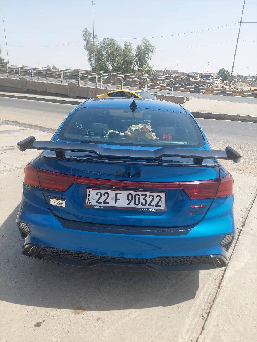 🛑كيا فورتي 2022 جيتي لاين♦️
🛑الموصفات جيتي لاين فول  1/1 :-🚩 

🛑لون ازرق sport

🛑بصمة تشغيل ابواب وصندوك بصمة .

🛑محرك 2000 دوش بدون دوانز علبانزين العادي.

🛑كاميره  خلفية دوارة.

🛑رادارات 360 درجة ( امامي جانبي خلفي) .

🛑رادارات خلفية توقف ذاتي مانع اصطدام.

🛑كشن جلد اسود مطرز بعلامة جيتي لاين.

🛑مانع التصادم الامامي والخلفي.

🛑تحكمات ستيرن 4 جهات فول.

🛑ثلاث وضعيات قيادة (ايكو-سبورت-سمارت).

🛑مثبت سرعة ذكي ( التحذير عند مغادرة المسار ).

🛑بدون كيبل يربط التلفون واير ليس و GPS.

🛑ويل كب 17 جيتي لاين بلادي.

🛑نظام الصوت  سبورت هارمن  عدد السماعات 8.

🛑ستيرن حرف D جيتي لاين.

🛑سقف اسود داخل اسود.

🛑لايت فراشة اصلي  زينون ابيض عالي وناصي.

🛑المراية الجانبية كهرباء.

🛑اضواء ترحيب عند الاقتراب.

🛑 بك لايت ليد وسكنات لد.

🛑اشاير بلمراية.

🛑نقطة عمياء.

🛑كير توماتيك .

🛑كامرة امامية تحديد مسار وقيادة الية.

🛑السياقة على خطوط الشارع في حال الاجتياز تنبهك.

🛑مانع انزلاق نظام التركشن.

🛑تبريد ثلج شاشة دبل فريز  منفصل.

🛑فتح الصندوق الذكي عند الاقتراب.

🛑مثبت سرعة ذكي ( التحذير عند مغادرة المسار ).

🛑تدعم نظام الابل كار بلي والاندرويد اوتو بدون كيبل.

🛑يربط التلفون واير ليس و GPS.

🛑السيارة بعد بيها هواي مواصفات.

🛑السيارة بأسمي شرط التحويل.

🛑رقم اوربي هزة وسنوية كلها جديدة.

🛑السيارة جديدة وجااااااهزة بدون أي مصرف.

🛑الضرر جاملغ اليمين الامامي مابيها دواخل

🛑عداد المشي 41m 

🛑بجم كبسسسس.

🛑صور الضرر خااااص.

🛑فحم كزوز اصلي.

🛑السعر 165 وبيه مجال للشراي

🛑مكان السيارة/ الموصل 

🛑الشراي يتصل على الرقم:- ***********
