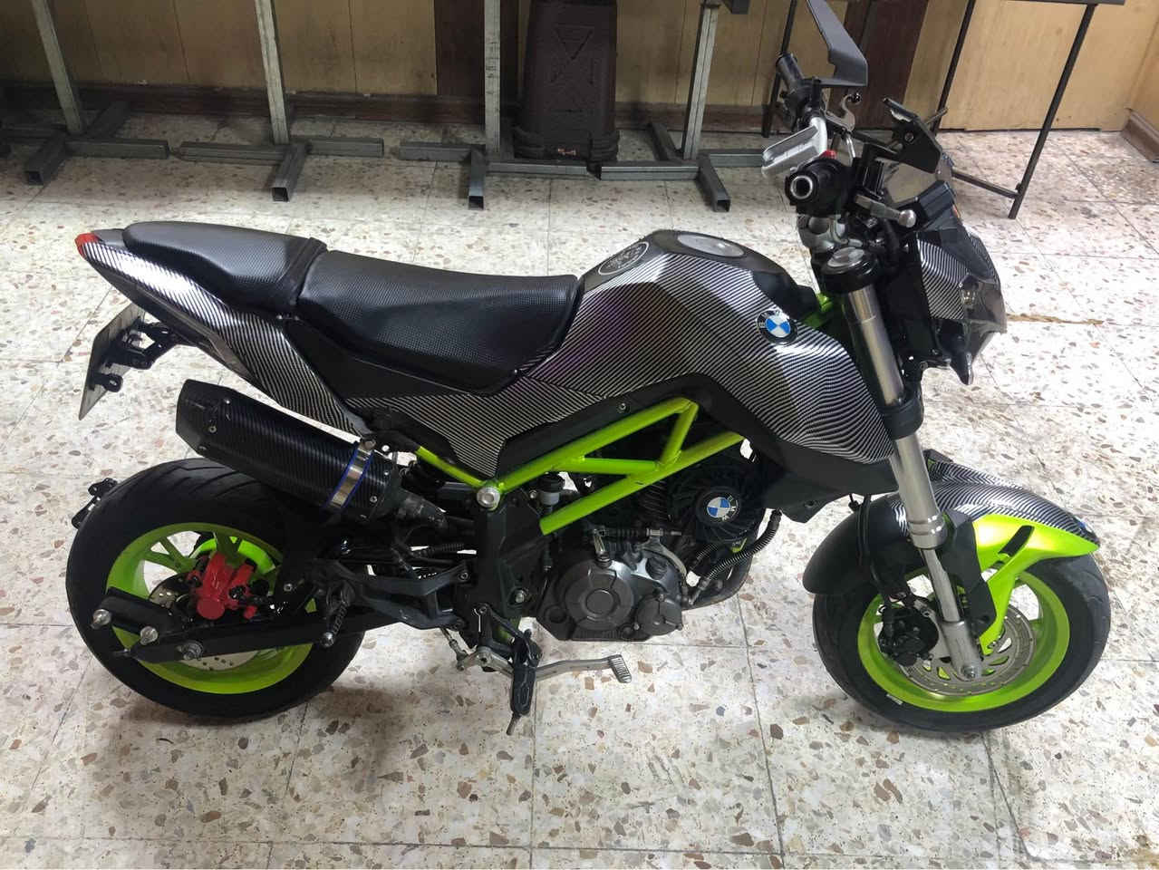 سلام عليكم دراجه بنيلي الدراجه بيه هواي اضافه حلوه مثل كاربون مخلفن اصلي وصالنصه رياضي وبلادي موجود الدراجه مرقمه وسنويه كامله ثاني يوم تحويله سعر الدراجه 14بيه ورقه بيه مجال بصيط الاستفسار ع هذا الرقم*********** بغداد, العراق
