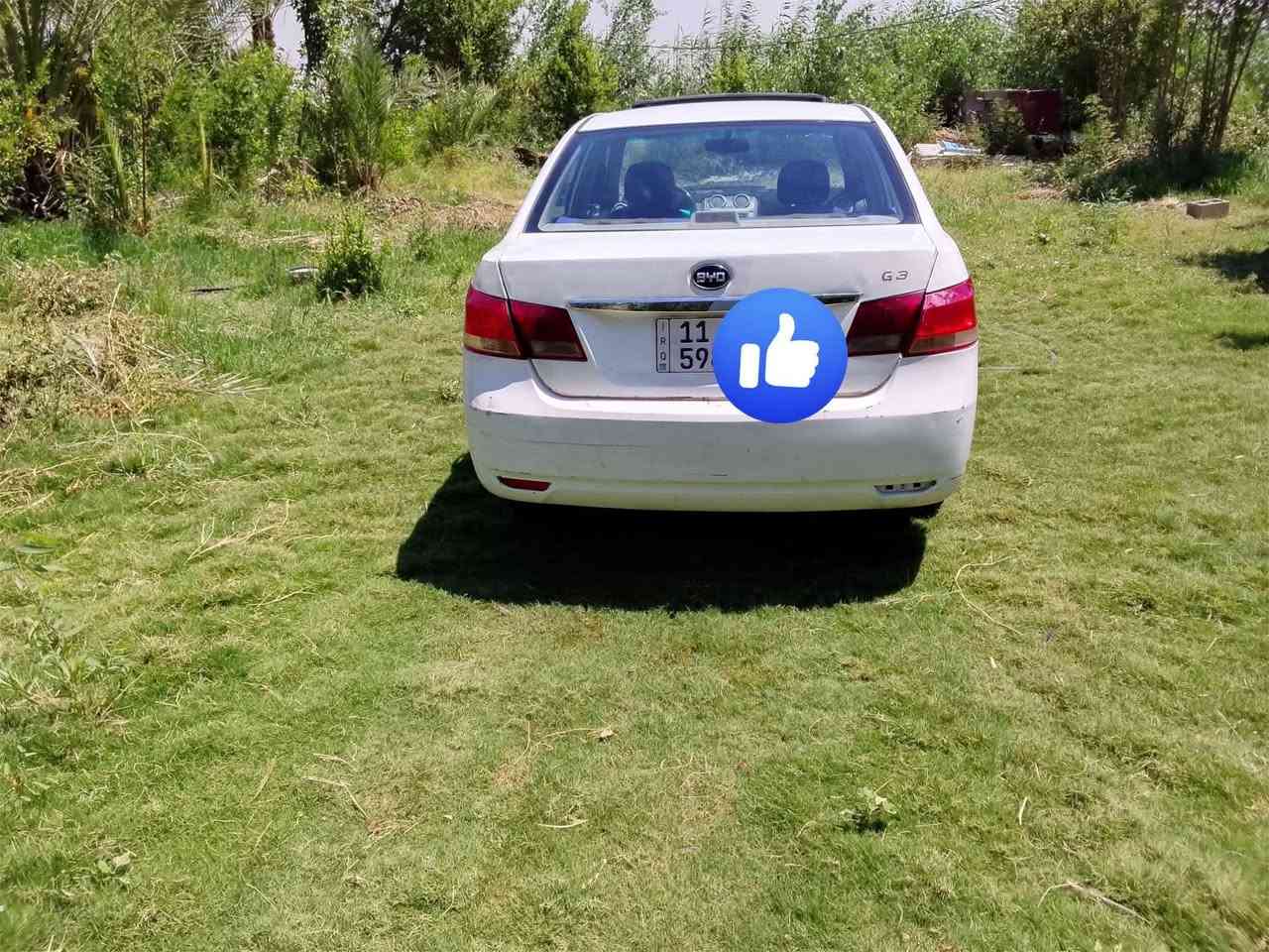 للبيع بي واي دي BYD G3 أوتو  موديل 2013
رقم بغداد انكليزي 
 تحويل ثاني يوم 
 مصفره غرمات
 مكفولة من كلشي لاتبديل ولاضربه ولاصبغ 
   كير مكينه كورله بيكاجو 
السعر 45 وبيه مجال 
مكان سيارة واسط الزبيدية 
الاستفسار على الرقم 
‏‪***********‬‏
***********
