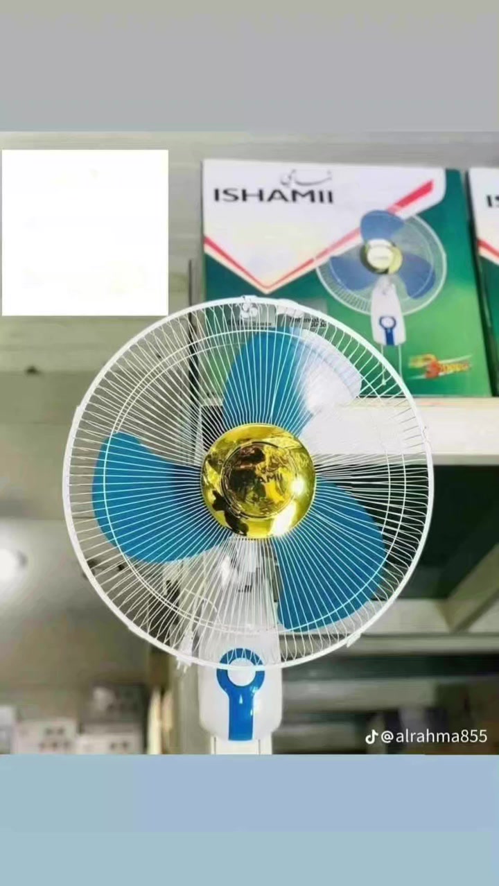 #عرض خاص 🔥🔥 الكميه محدوده
مروحة شامي الاصلي ملف نحاس ✅ 
سعر القطعتين  35 الف والتوصيل(5) الاف  لجميع محافضات

للحجز ارسل رقمك وعنوانك على الخاص

مروحة شامي حجم 16 انج  

للحجز و الاستفسار يرجى مراسلة الصفحة 📩📩


**إذا كنت صاحب هذا الإعلان وتريد حذفه لأي سبب، رجاءا أرسل رسالة إلى الدعم الفني**