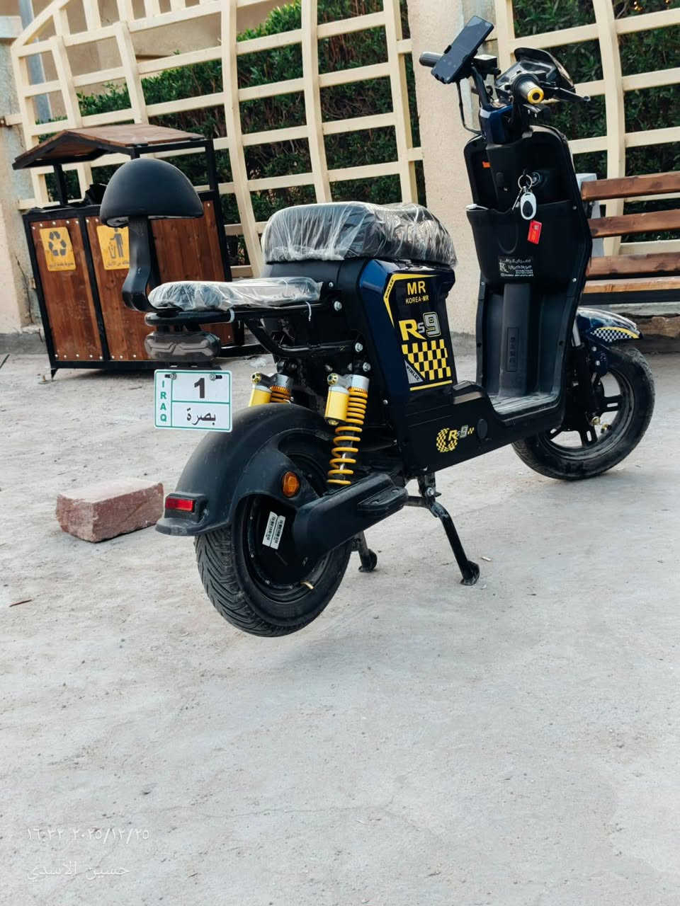 السلام عليكم دراجة شحن RS9سبورت فول صارلها عندي شهرين بطاريات جدد باكيت بطاريات من شركة وينلي ملف 1500، دراجه ماناقصه شي مرتبها على ايدي وكدامك صور ونضافتها 

(ملاحظة بيها دحجه بسيطه ماتبين) 

لتواصل ***********

السعر 525وبيها مجال لشراي 

(رجائاً لمو شراي لا يتصل)
