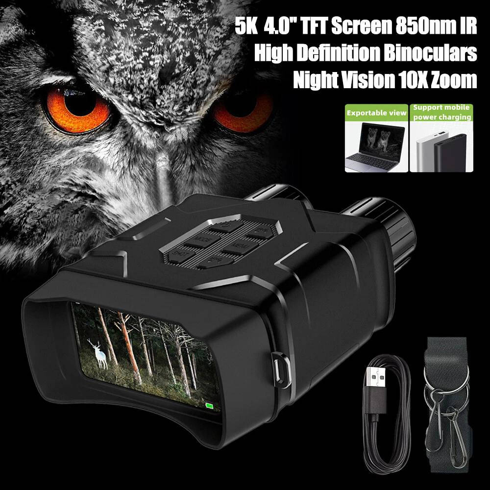 رؤية واضحة في الظلام دامس بنسبة 100% - يتميز ناضور الرؤية الليلية فابس المطورة الجديدة لعام 2026 بإضاءة بالأشعة تحت الحمراء 850 نانومتر ونظام بصري شامل يسمح لك برؤية الحيوانات أو النباتات بوضوح في الظلام أو الإضاءة المحيطة الخافتة بنسبة 100%. مع 3 أوضاع: التقاط الصور وتسجيل الفيديو (لا يسجل الصوت) والتشغيل، يمكنك التقاط صور ومقاطع فيديو عالية الدقة مع وضوح بصري رائع في النهار أو الإضاءة المنخفضة أو الليل؛
فيديو وصورة عالية الدقة بالكامل - مستشعر سيموس
اشعه حراريه مدمج عالي الحساسية يحقق دقة 2k  بكسل وصور 10 ملايين بكسل، مما يجعل مقاطع الفيديو والصور تبدو أكثر وضوحًا وحيوية. سواء كان ذلك نهارًا أو ليلاً، فإنه يساعدك على عدم تفويت اللحظات الرائعة للحياة البرية
نطاق رؤية لمسافات طويلة 984 متر/3000 متر - يتميز بـ 4 أضعاف بصري ثابت، هدف متعدد الطبقات بالكامل 25 ملم وتقريب رقمي 5 أضعاف يمكن ضبطه بسهولة على أفضل بعد بؤري وفقًا لتقريب مسافة المراقبة الفعلية مما يوفر رؤية أوضح للتفاصيل مع أداء أعلى من التكلفة؛
شاشة عريضة كبيرة ورؤية أوسع - يتم تحويل نظارات الرؤية الليلية مع شاشة TFT LCD مقاس 2.4 انش إلى 4 انش من خلال عدسة محدبة، مما يسمح لك بمشاهدة صور ومقاطع فيديو واضحة للغاية. رائعة للصيد الليلي والاستطلاع والأمن والمراقبة والتخييم والملاحة الليلية والصيد الليلي ومراقبة الحياة البرية والبحث والإنقاذ ومشاهدة الطيور وصور المناظر الطبيعية سواء في الأماكن المغلقة أو الهواء الطلق، أو فقط احذر من المتسللين أثناء التخييم؛
تدعم بطاقة اس دي بسعة تصل إلى 128 جيجابايت - تأتي نظارات الرؤية الليلية الخاصة بنا مع بطاقة مايكرو اس دي بسعة 32 جيجابايت وتدعم بطاقات مايكرو اس دي بسعة تصل إلى 128 جيجابايت، لا تقلق أبدًا بشأن نفاد مساحة التخزين بعد الآن! معدات التجسس بالأشعة تحت الحمراء هذه هي "صديقك" المثالي لاستكشاف الظلام القاتم!
اكتب تم بتعليقات يوصلك سعر خاص 🫡
توصيل مجاني لجميع المحافظات العراق 🇮🇶


**إذا كنت صاحب هذا الإعلان وتريد حذفه لأي سبب، رجاءا أرسل رسالة إلى الدعم الفني**