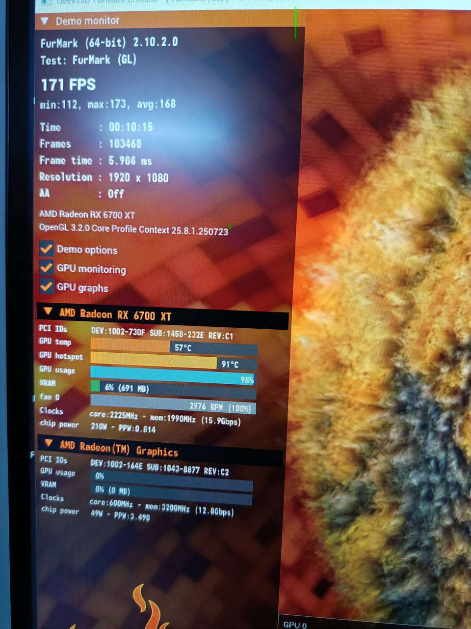 Gaming Pc
البيسي بموصفات قويه يتحمل ستريم و كيمنك ويشغل كل الالعاب وبرامج المونتاج وهندسه لان...
 المعالج 12 كور و 24 ثريدز وللي يعرف بالمعالجات هذا المعالج (lottery chip) مسويله اندر فولت وتشوفون حرارته بالصور ويوصل 5.5 الى 5.6 اثناء اللعب واثناء الستريس على المعالج يقفل بين 5.0 الى 5.1 كل الكورات .

 كارد الشاشه 6700xt مو مفتوح ونوعيه جدا نادره بالسوق gigabyte elite وحرارته كدامكم شي جدا حلو ثلاث مراوح .

البيسي تعبت عليه من جمعته بحيث وقتها الكرت جبته من نيو ايگ لان مجان موجود هنا ومثل متشوفون كل القطع ماركاتها حلوه ونادره وماقدرت استخدمه يعني بالشهر مرتين تلاثه اذا افضى واشغله هذا سبب البيع .
بس ياريت لحد يكسر بالحاجه وشكرا

CPU - RYZEN 9 7900X

GPU - Gigabyte AORUS Radeon RX 6700 XT Elite 12G

MB - ASUS ROG STRIX X670E-A GAMING 

RAM - T-FORCE 2*16GB 6400Mhz DDR5 RGB

COOLER - DEEPCOOL LT720 360MM 

STORAGE - T-FORCE Z440 NVME GEN4 1TB

PSU - ASUS ROG STRIX 850W GOLD 

CASE - DEEPCOOL CH560 DIGITAL 

OTHER - ALUMINUM LGA1700 CPU CONTACT FRAME 

#السعر 2.9 مليون او 1900 دولار التواصل خاص
#لايوجد توصيل مكاني اربيل


**إذا كنت صاحب هذا الإعلان وتريد حذفه لأي سبب، رجاءا أرسل رسالة إلى الدعم الفني**