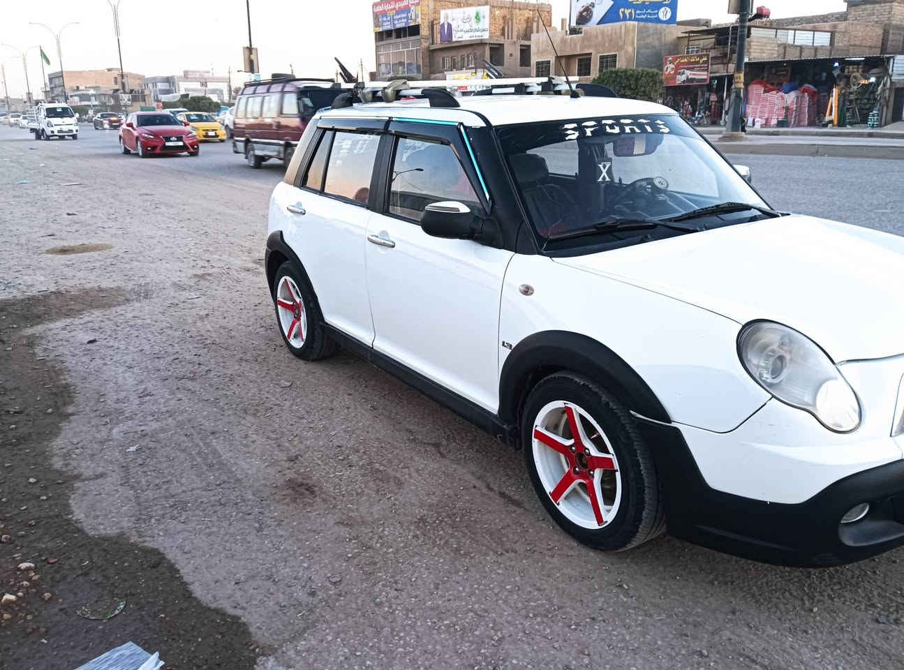 ليفان. 320 موديل 2013
مكفوله كفاله 
كير محرك ياباني اصل
تخم ويل رياضي +تخم تاير عريض 
بدي كات +عكال 
لايت عالي ناصي زنون اصلي 
سستم صوت +شاشه تاب 
سياره مكفوله من ضربه وتبديل وصبغ
حداديه جيد جدا 
تبريد +تتدفئه
سنويه قبل شهرين سقطت
تريك البصره
رقم بابل 
 شرط تحويل 
سعره 44وبيه مجال 
مكاني بل الحله 
***********
