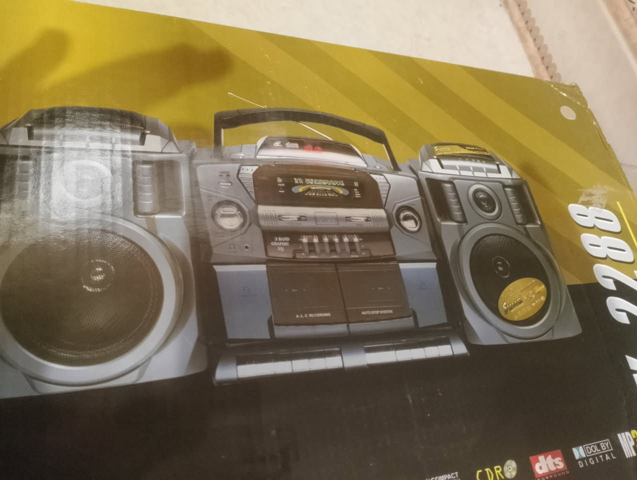 مسجل كاسيت ودي في دي وراديو جديد غير مستخدم حجم كبير السعر ٦٠ توصيل متوفر


**إذا كنت صاحب هذا الإعلان وتريد حذفه لأي سبب، رجاءا أرسل رسالة إلى الدعم الفني**