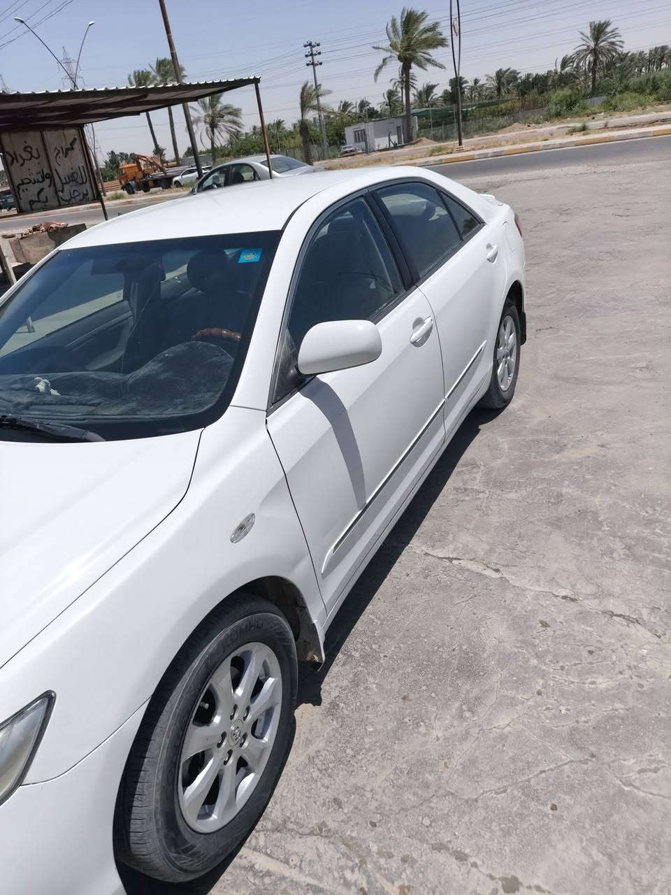 كامري 2008 GLX خليجي أعلى فئه
السيارة فول مواصفات مكفولة من الدعاميه للدعاميه مابيها ضربة جاكوج بس بيها ضبع 5 سانتيمات بالباب مكفولة من الكير والمحرك ، 
مواصفات
دواخل صاج
تحكم ستيرن 
شاشه بلادية
تحكمات مري جانبية
مثبت سرعة 
تبريد قطعتين ثلج❄
بردة خلفيه 
السيارة واحد على واحد 
السعر:120 وبيها مجال 
للتواصل:***********
