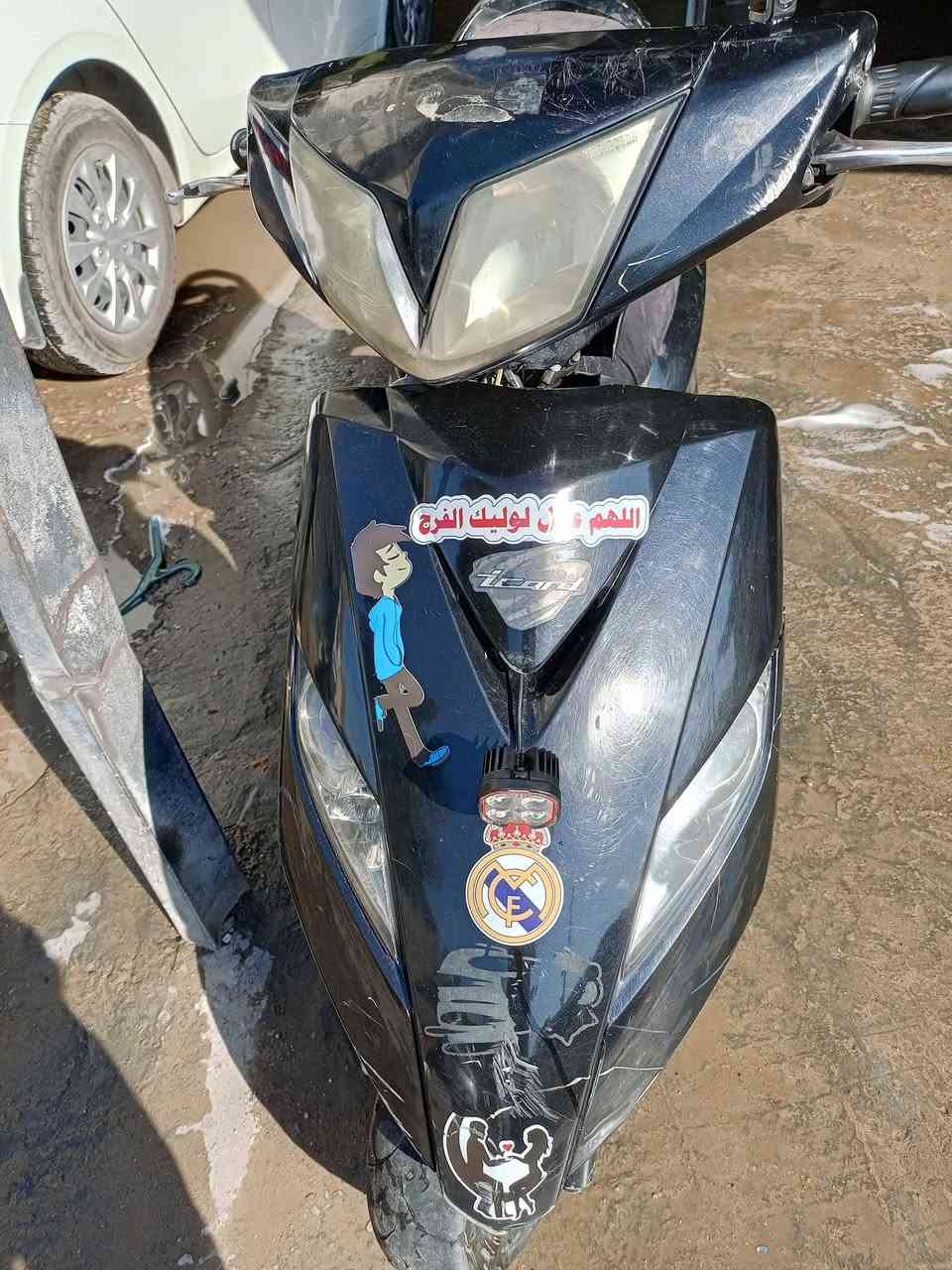 سلام عليكم تعلب نوزل جديده دراجه خير من الله سعر 500 وبيها مجال قليل مكان المنصور *********** نفص بس دبل امامي
