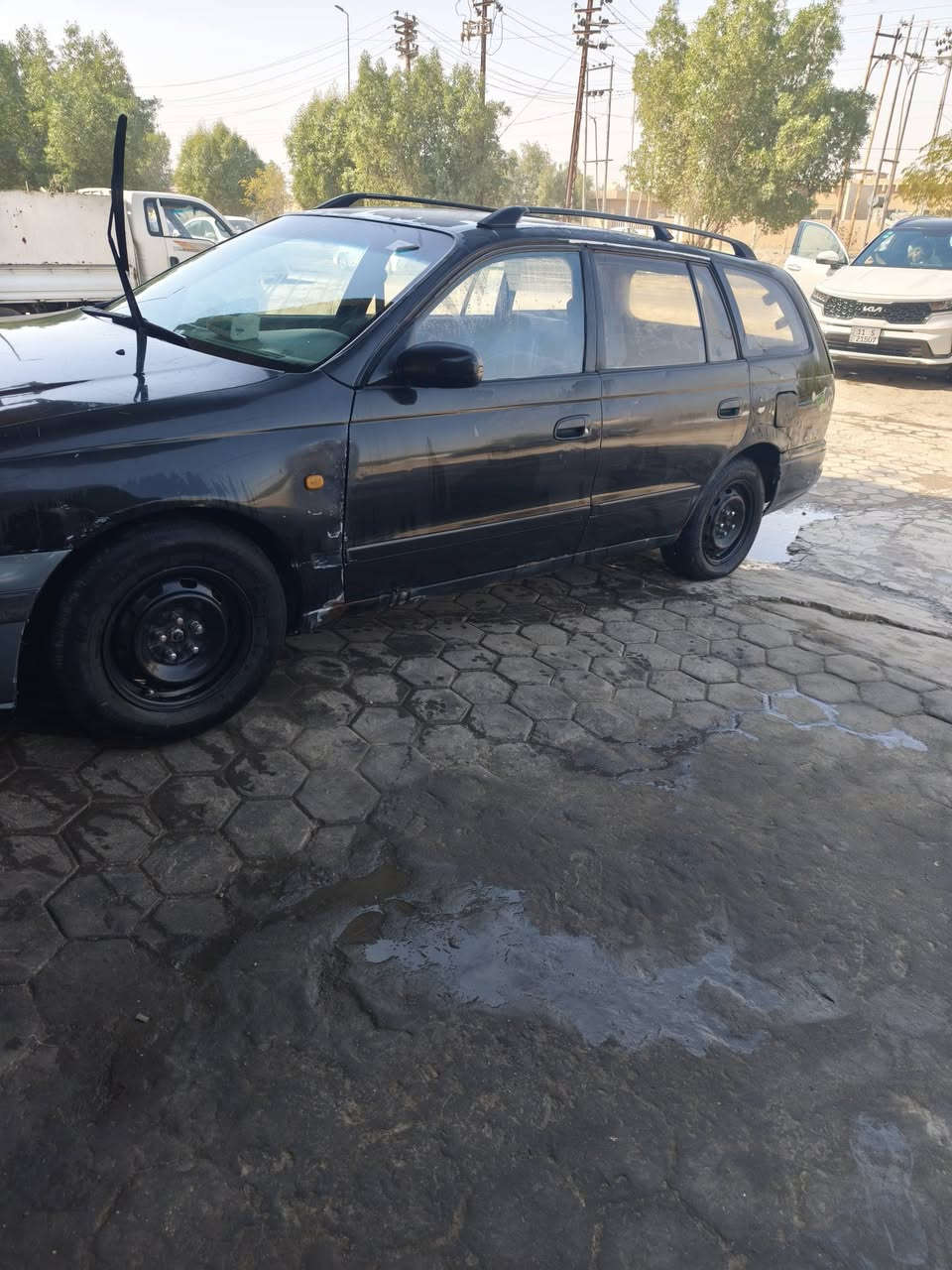 السلام عليكم
كرونا ستيشن موديل 95 رقم بصره مشروع وطني كير ومحرك وحداديه مكفولات محرك 1800 ابو الچف المرغوب شرط المداور اواجهك ويه راعيها  عنواني النجف السعر 40 وبيها مجال للشراي للاتصال ***********
