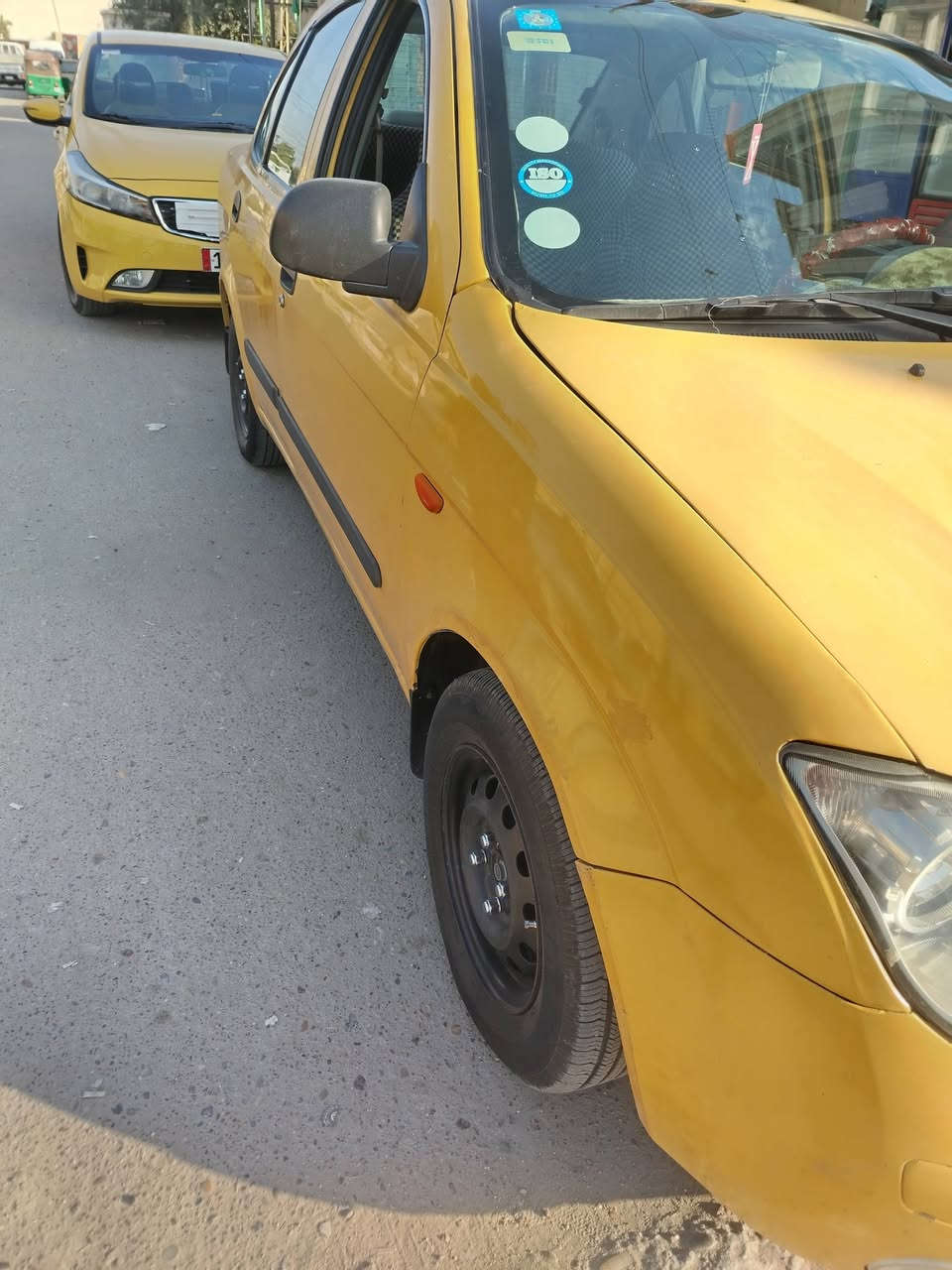 السلام عليكم طيبه موديل 14 جير ومحرك وتبريد سياره خير من الله بيها طخه يم القبق  البنزين سياره جاهزه من كل شيء هيا غرامات كامله سياره باسمي العنوان بغداد المحموديه السعر ب  ٣٨    ***********
