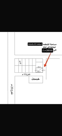 الشراكيه الثالثة • ٢٦٨م • قطعة أرض