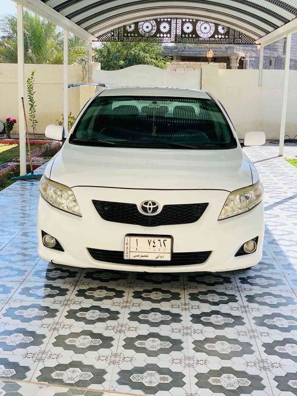 كورلا امريكي  2009  ((صفحة السايق كلير اثر شخوط بدون معجون ودواخل ))
ميكانيك كلة كفالة       ***********/بعقوبة
