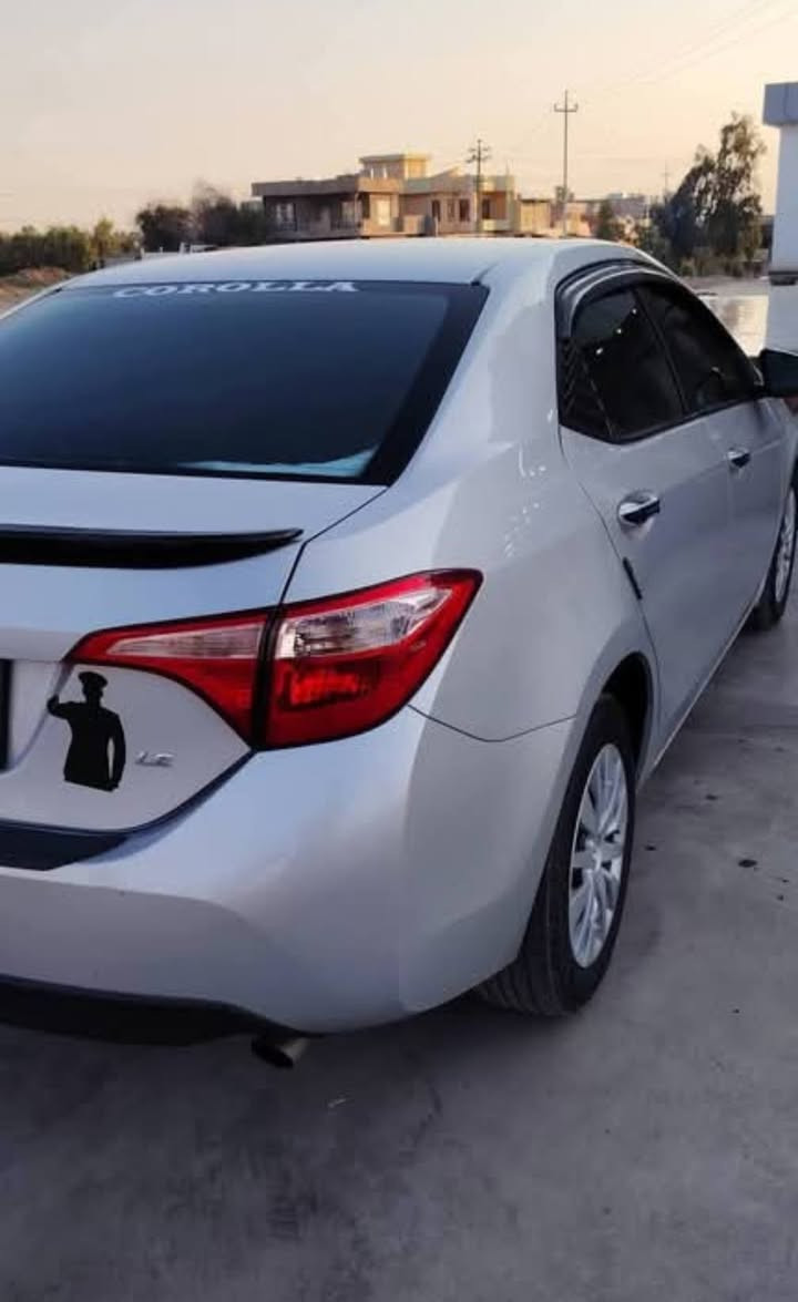 Toyota Corolla 2017Le
رقم سليمانيه بأسمي شرط التحويل (هزة سنوية جديد)
 (( السيارة ماشية 102 ))
 • ضررها قطعة وحدة فقط البونيد مبدل تجاري ...
 وبالجامرلغ تعديل بارد ... والسونار مرفق بالمنشور
🔹 الموديل: 2017Le
🔹 المحرك: 1800
🔹 اللون: سلڤر
 -شاشة بلادي
 -كامرة خلفية
 -تحكم ستيرن
-رادر امامي
-حجر بيئة
-تخم تاير جديد
-السيارة گاعدة ماناقصها شي 
السعر. 147$ و بي مجال بسيط
   مكاني طوزخورماتو 
‏📞 ***********
