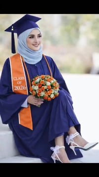 قبعة ووشاح • روب حسب الطلب