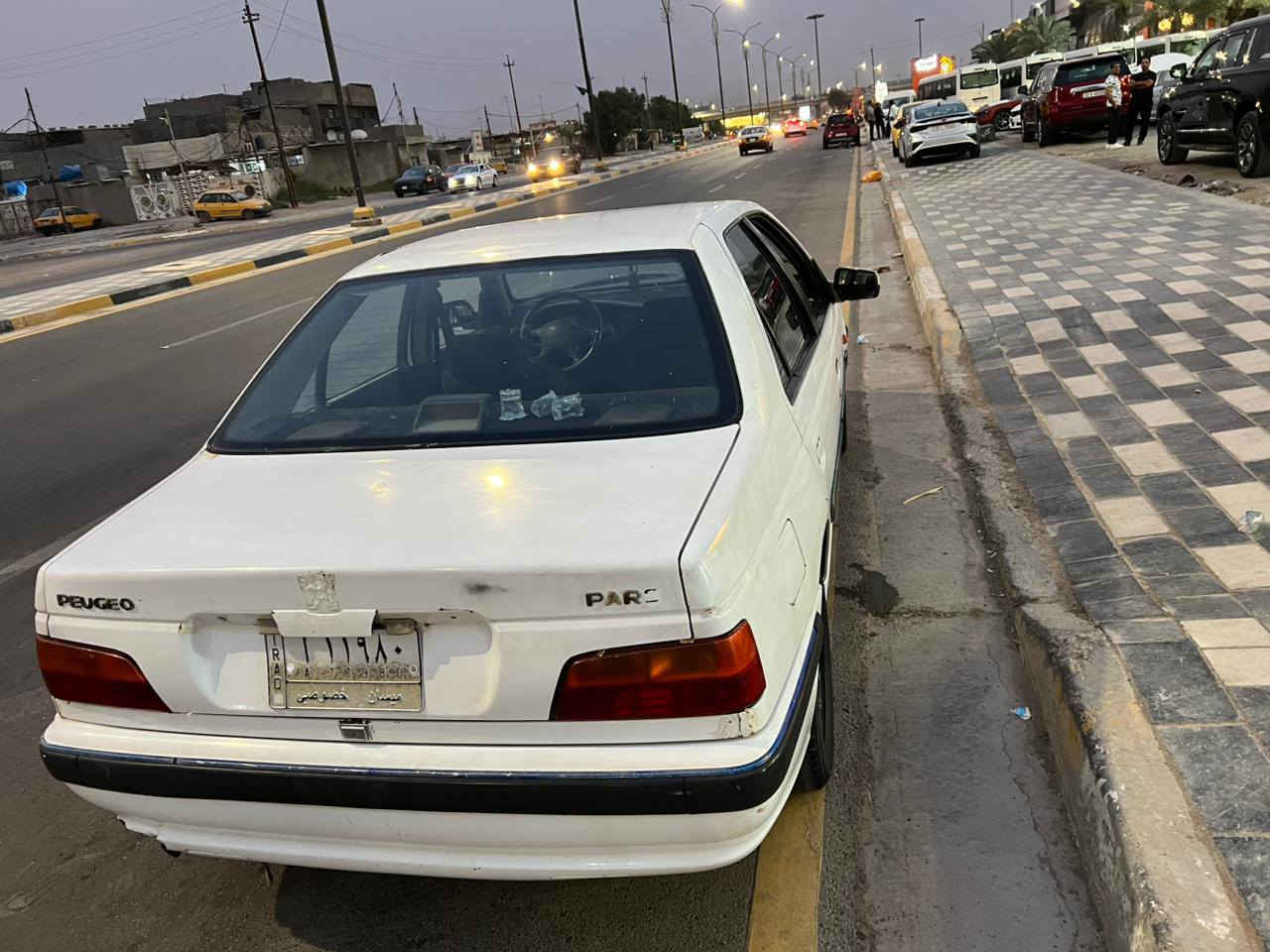 بيجو بارص ١٣ رقم ميسان مكان بغداد السعر ٣٥ كير ومحرك جيد جدا تبريد يارادله شويه ترتيب هاتف ***********
