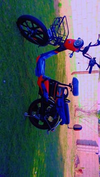 بايسكل شحن للبيع موديل 25 بطاريات نضافه 100% السعر 450 وبيه مجال اي اس...