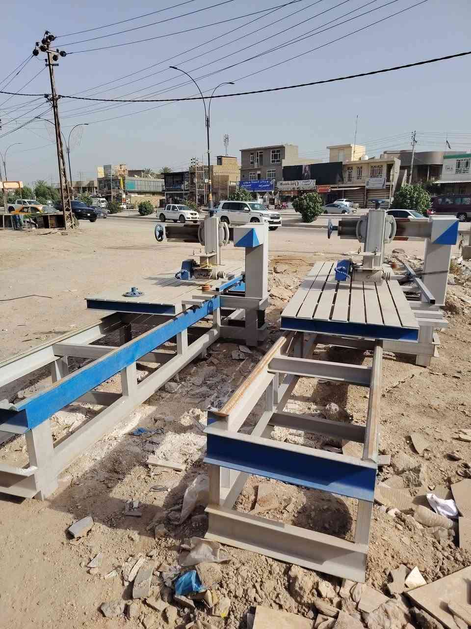 سلام عليكم قاطعات كوارتز جديد    طول العربانه ٣متر تقطع عدل او زاويه ٤٥ تفصال أيادي سوريه حديد ثقيل الاستفسار *********** واتساب
