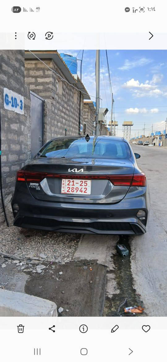 سلام علیکم کیا فورتي موديل 2024 رقم دهوك بسمي الماني الصيارا بسمي سجلتا من شهرين احولك تاني يوم سبغ باب جاملغ نص بولند بلا دواخل الصيارا محد راكبا غيري لان انا سويتا كاتي سجلتا بسمي. الهاتف

***********

مراسلة

٨:٠٦ أربيل, العراق
