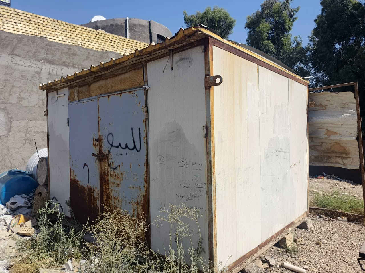 كرفان للبيع 3*4
مكاني بغداد المعامل
***********
