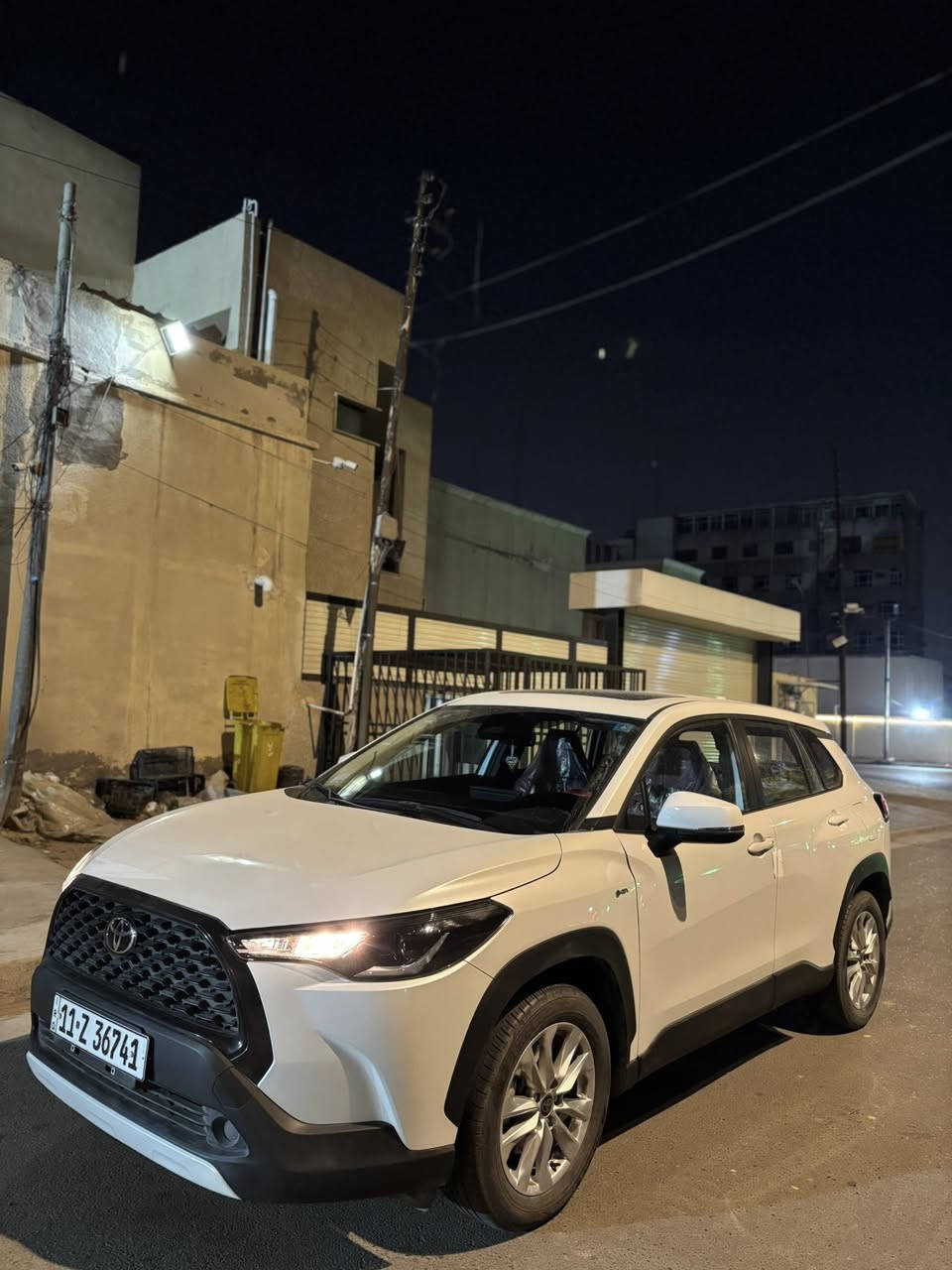 كورلا كروز هايبرد (2024) خليجي.
على حالة الزيرو ماشية ( 4,000km) فقط.
(كفالة عامة على حالة الزيرو).
فول مواصفات بلادي.
داخل احمر.
تبديل دهن جديد.

رقم بغداد تحويل مباشر.
الموقع بغداد. زيونة.
السعر (25,500,000دع) فقط.
للاستفسار اكثر الاتصال او مراسلة واتساب:

***********
