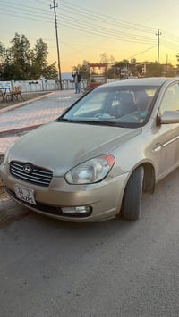 اكسنت  خليجي ٢٠٠٩ فقط البنيد صبغ السياره جاهزه  تبريد شغال باسمي  مكان...