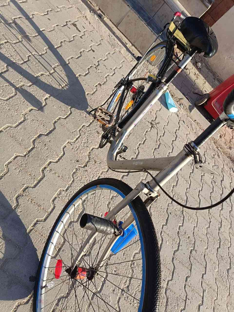 السلام عليكم باسكل موزه للبيع حجم 26اومراوس باسكل بطه 26👉مكاني نجف حي ميسان السعر 35و  بي مجال التواصل. ***********
