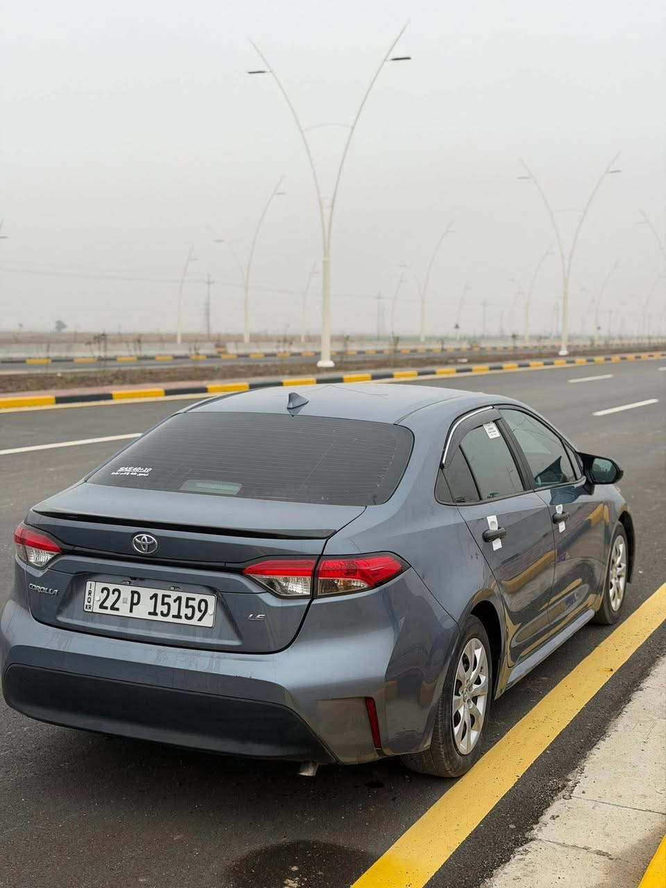 يا الله
السلام عليكم ..
كورلا 2024 LE
رقم اربيل مميز باسمي 
هزة وسنوية جديدة تحويل ثاني يوم
كير محرك كفالة
 صدر تبريد تايرات كهربائيات شرط
السيارة جاهزة بدون نقص برغي وجداً نظيفة 
ماشية 63 
بيها صبغ ربع البنيد رش فقط الباقي مكفول 
بدون داخل بدون ايرباك رقم الشاصي مرفق
مكان السيارة صلاح الدين سامراء 
السعر المطلوب 155 وبيها مجال قليل
الشراي يتصل *********** سامراء, صلاح الدين
