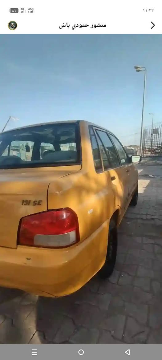 سايبه منغولي مديل (11) رقم نكليزي 

 بسمي تحويل ثاني يوم مصفر هيه وغرامات

شواصي اماميه معمره وبيه ضربه بل سندوك معمره  

مكينه وگير كفاله تبريد شغال كهربايات شغاله 

سعر( 24) تصال عل رقم ***********
